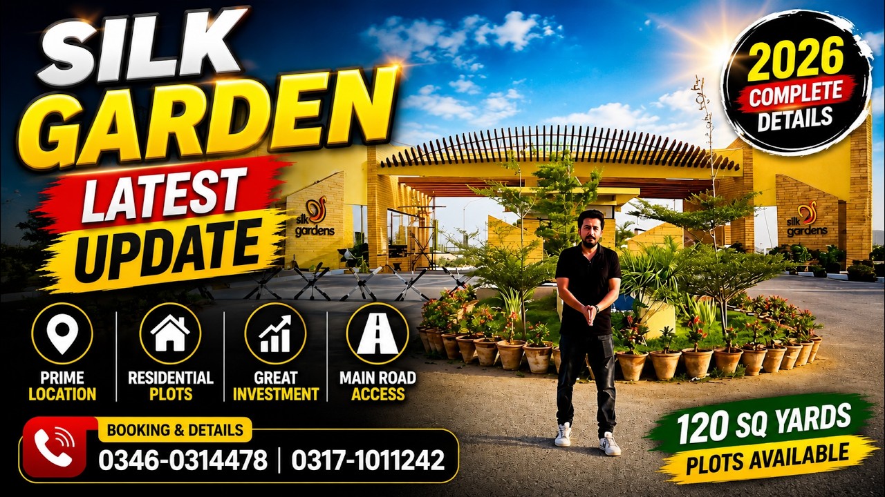 Silk Garden Karachi | Surjani Town Location | 120 Sq Yards Plots | Latest Price & Booking Details 26