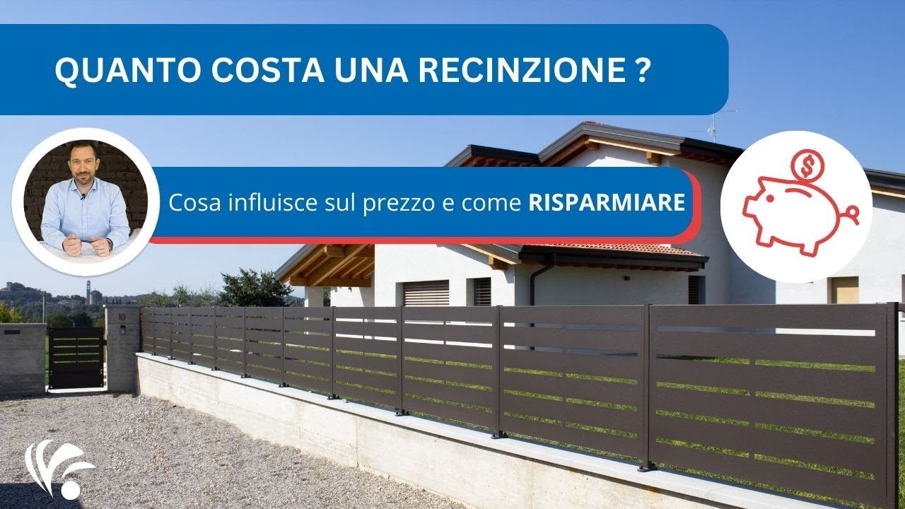 Quanto costa una recinzione?
