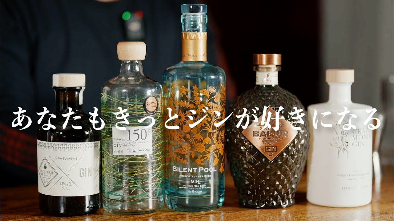 【ジン狂いがジン沼にハマった理由】Aoがジンにのめり込んだきっかけをボトル交えて。あなたもきっと、ジンが好きになる！！#ジン図鑑