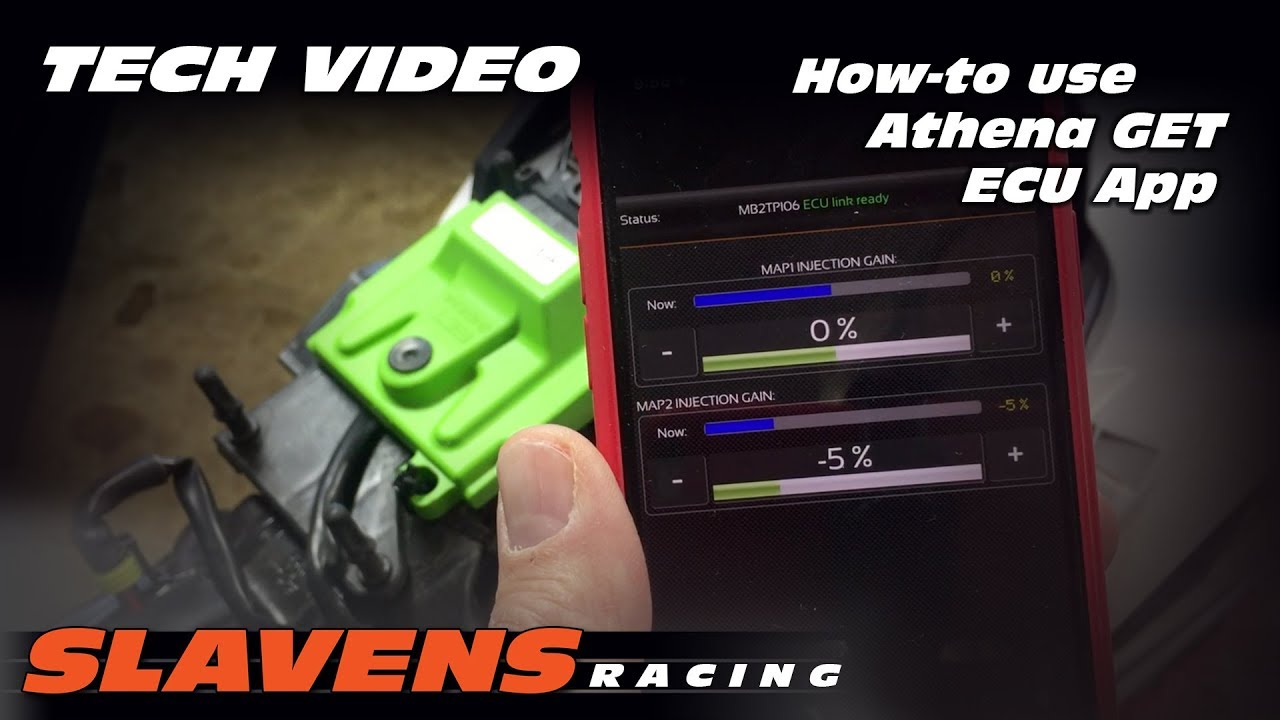 Как использовать приложение Athena GET ECU