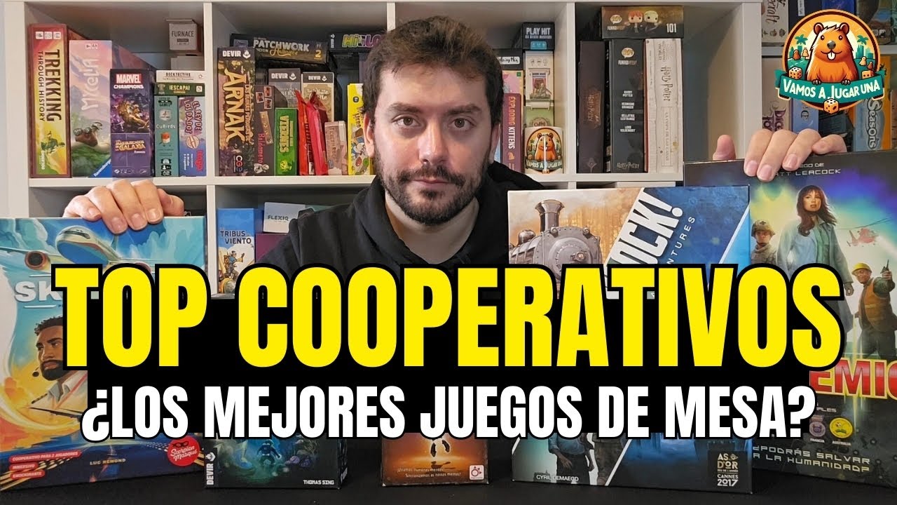 TOP MEJORES JUEGOS DE MESA COOPERATIVOS ¿REALMENTE SON LOS MEJORES?