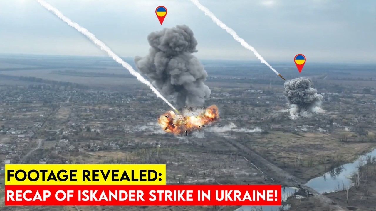 Iskander Missiles in Action: Destroying Key Ukrainian Positions!