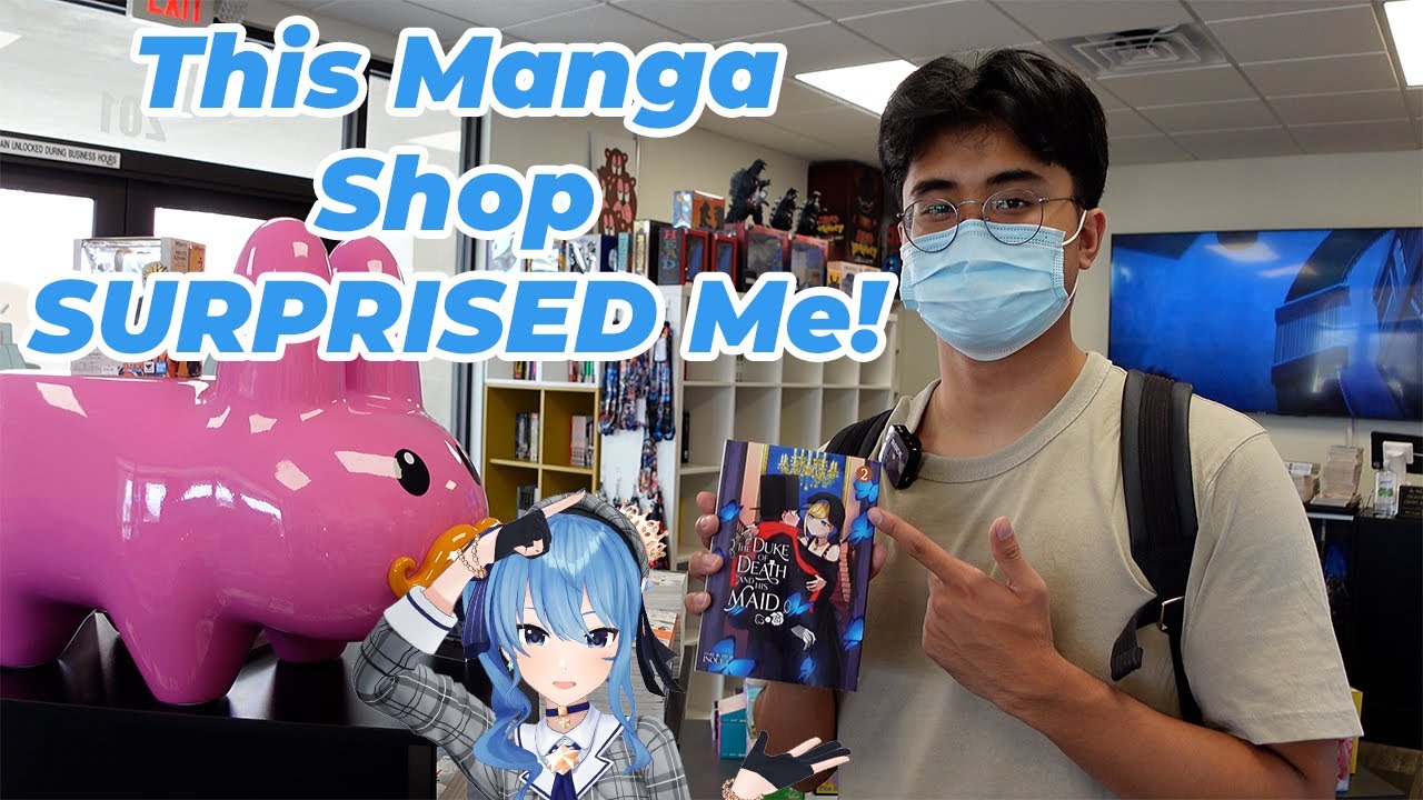 THIS LOCAL MANGA SHOP WAS INCREDIBLE! | Manga Shopping in LAS VEGAS!