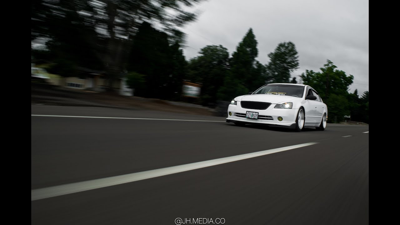 SLAMMED Nissan Altima with one INCREDIBLE story