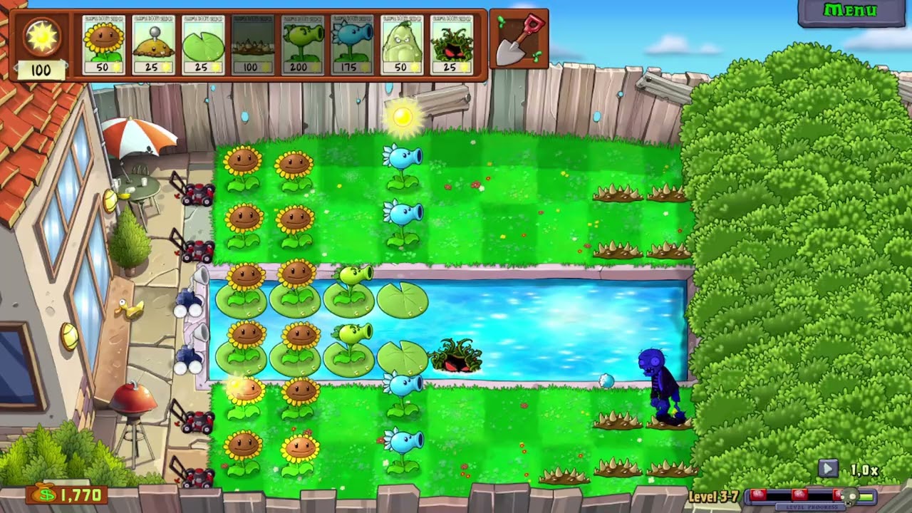 Plants Vs Zombies Replanted | Adventure: 3-7