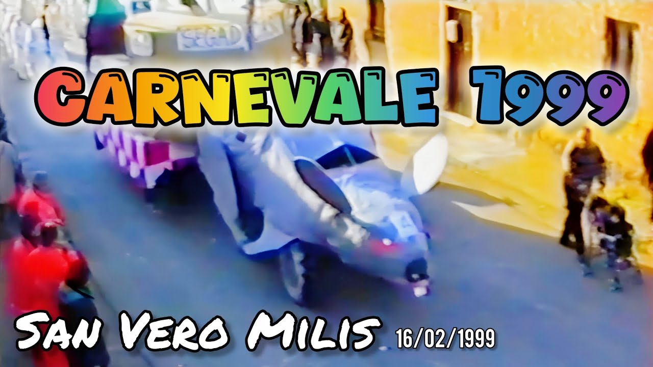 Carnevale 1999 - San Vero Milis - video realizzato da Carmelo Mele 