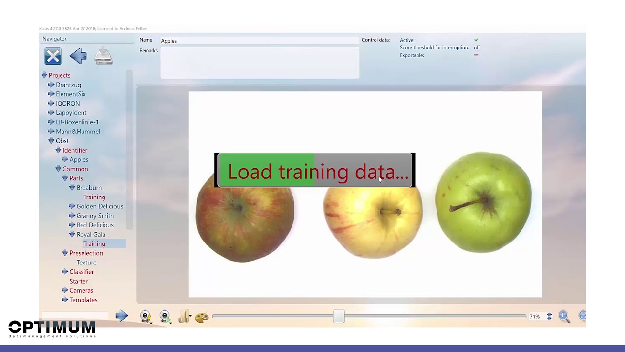 Apple identification