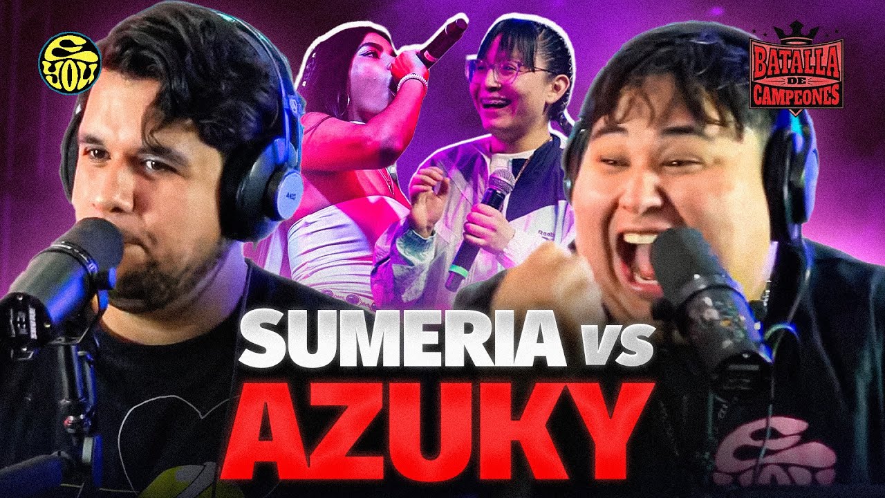 NUNCA TE METAS CON AZUKY EN MÉXICO! - Reacción a AZUKY vs SUMERIA en BATALLA DE CAMPEONES