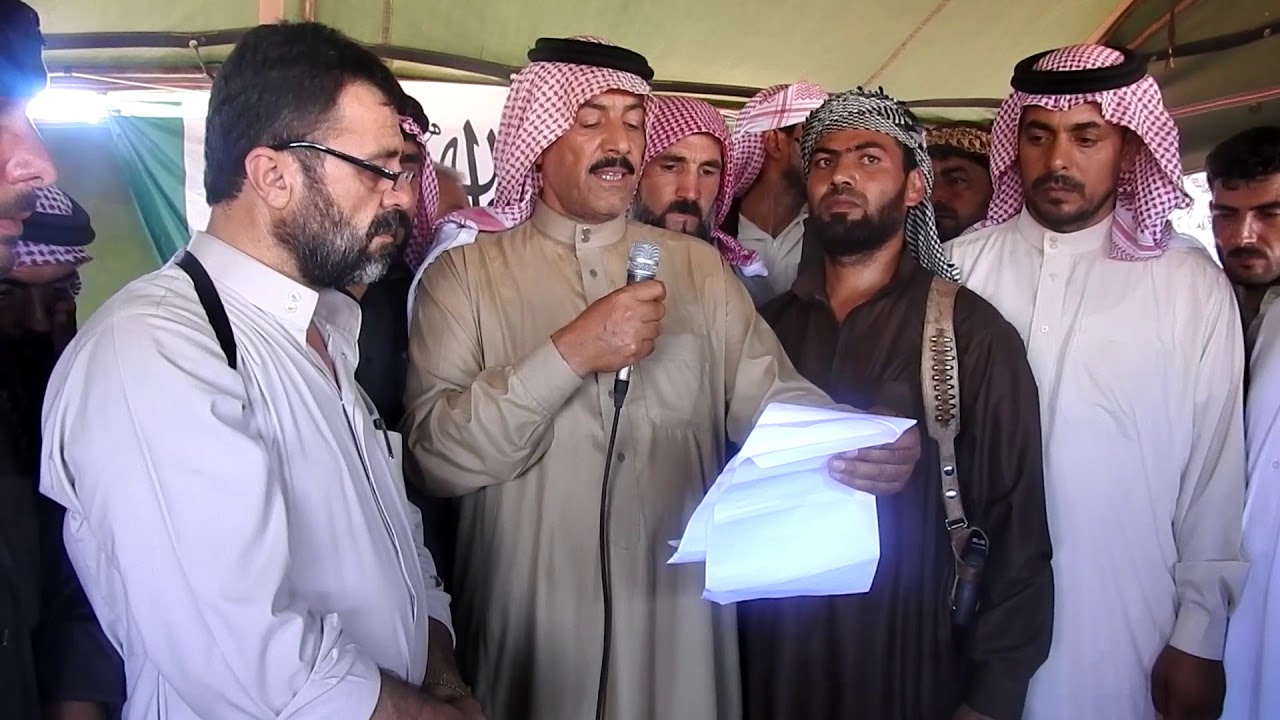 الاجتماع التأسيسي الاول لقبيلة السادة النعيم في الشمال السوري المحرر