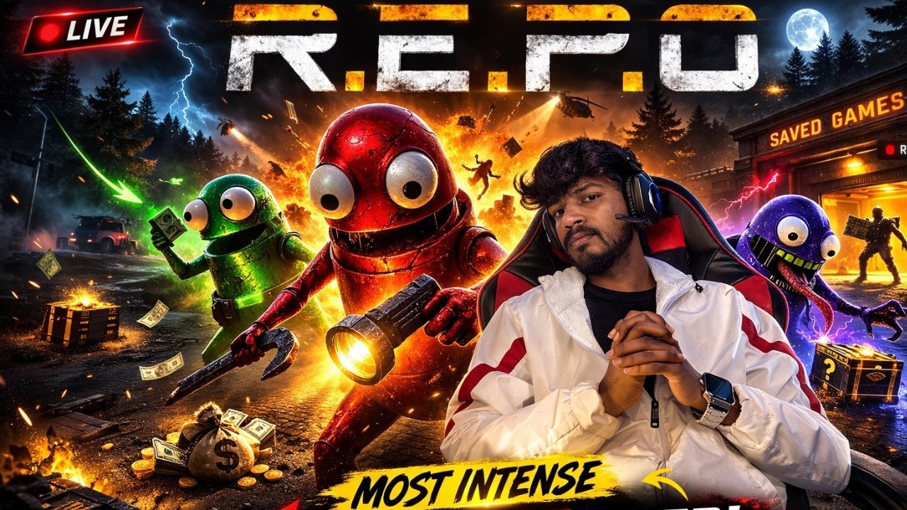 MOST INTENSE HEIST in R.E.P.O. History… We Almost Lost Everything 😳🔥