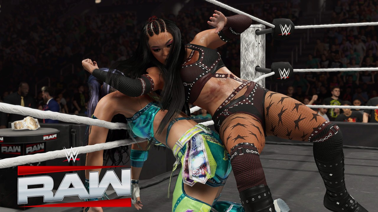 WWE 2K26 RAW - МЕЖКОНТИНЕНТАЛЬНЫЙ ЧЕМПИОНАТ СРЕДИ ЖЕНЩИН - КАИРИ СЭЙН ПРОТИВ РОКСАНН ПЕРЕС