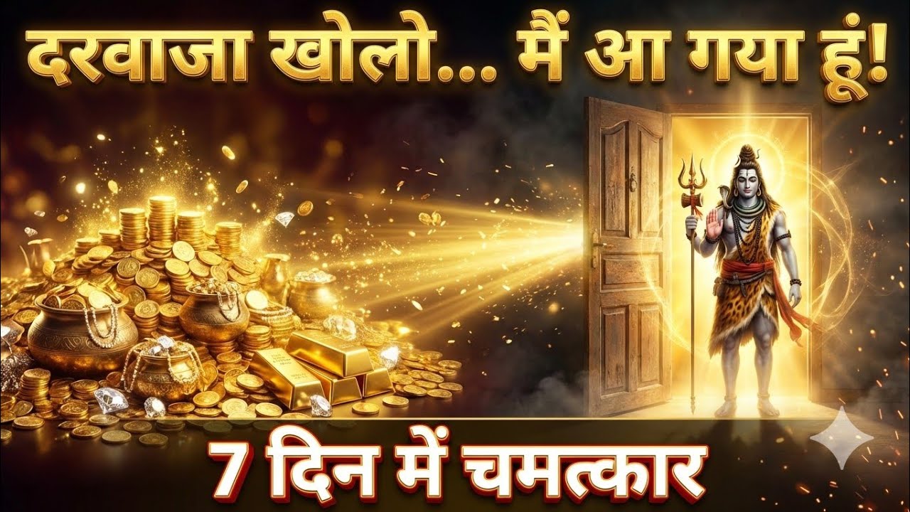 108🕉️ दरवाजा खोलो मैं आ गया हूं 💰 7 दिनों में चमत्कार देखोगे।। Mahadev Ji Ka Sandesh 🌈