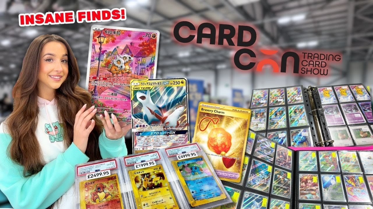 ТОЧКА ЗРЕНИЯ ПОКУПАТЕЛЯ: Невероятные находки карт Pokémon на Card-Con UK! #pokemon #pokemoncards ...