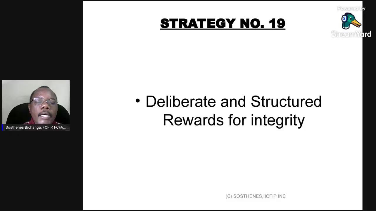 20 ANTI-FRAUD AND CORRUPTION STRATEGIES &ndash; AN OVERVIEW
