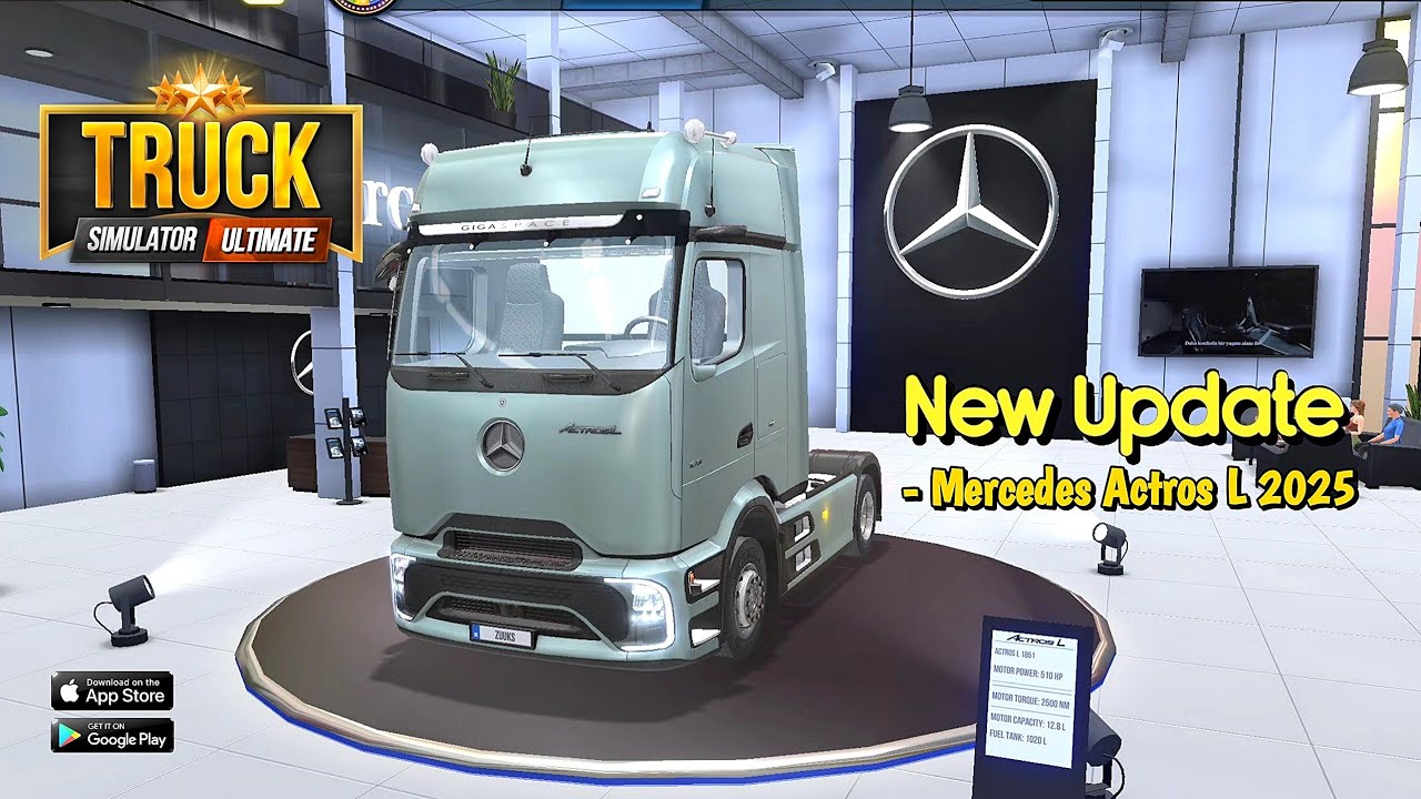 Truck Simulator Ultimate - New Update | Mercedes Actros L Gameplay v1.4.1