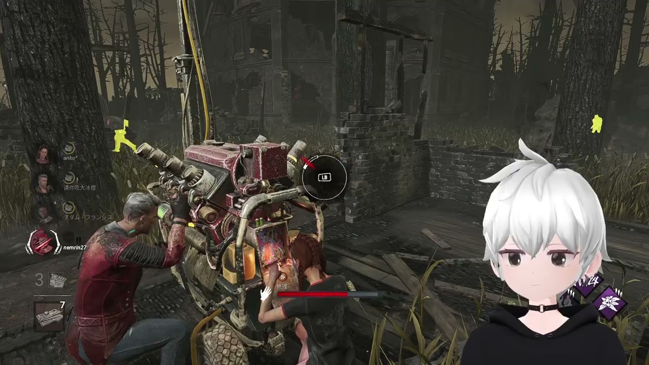 朝なのですがdbd