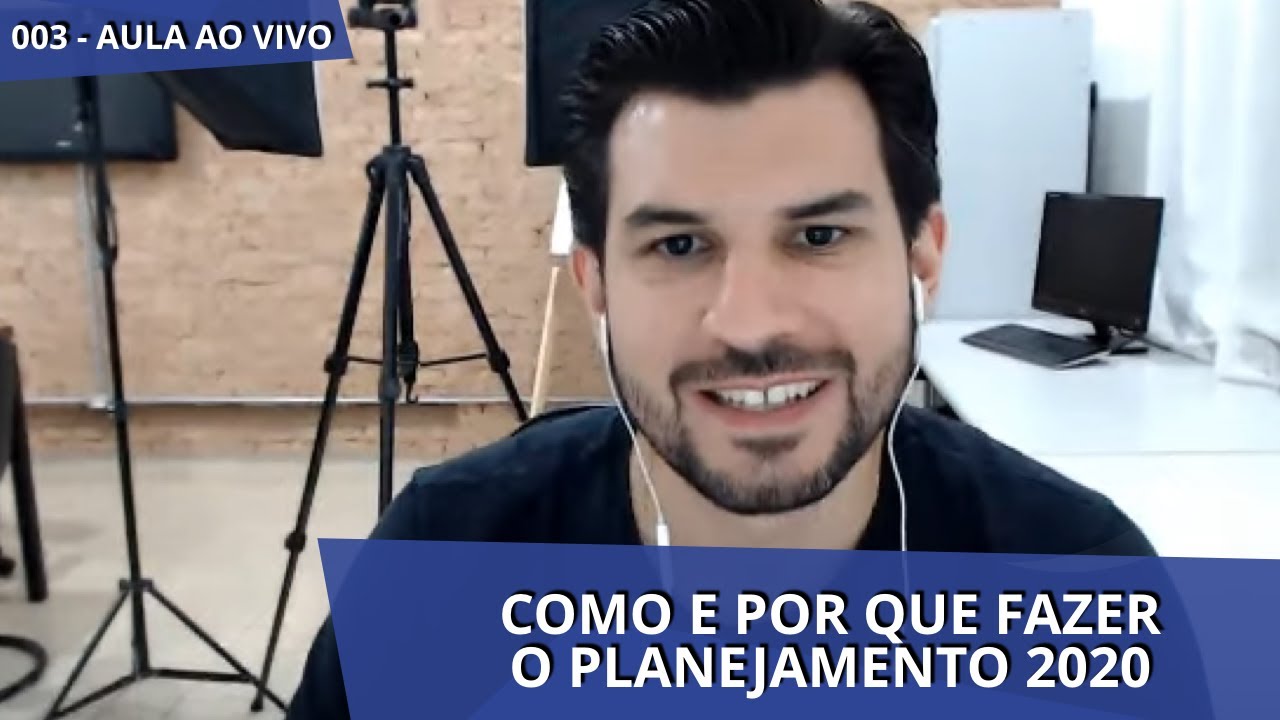 Live #003 - Como e Por Que Fazer o Planejamento 2020  I FABIO IBIDE