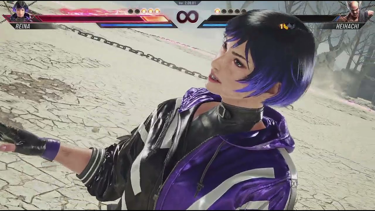 TEKKEN8 Reina vs Heihachi