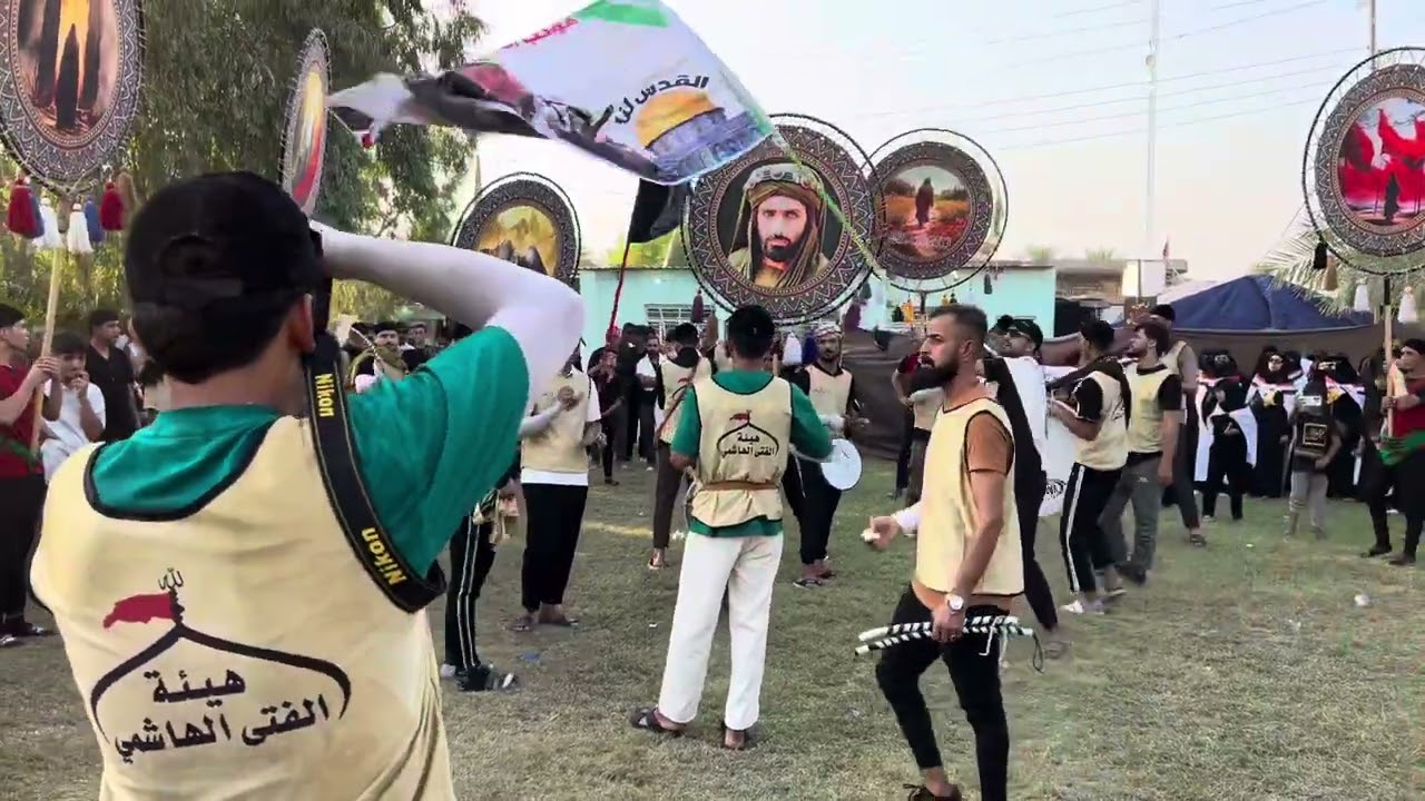 موكب الفتى الهاشمي/أهالي العبيدي/الرادود منتظر الحمزاوي