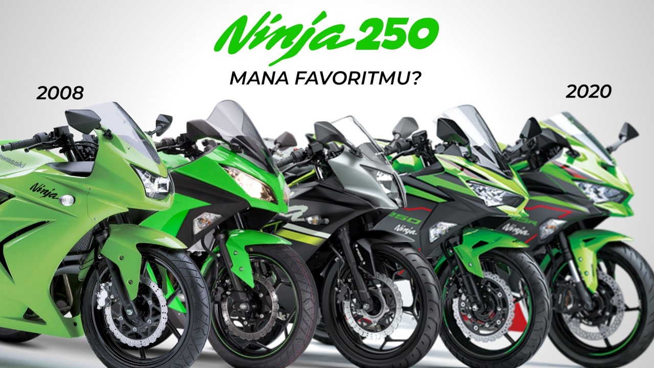 GENERASI KAWASAKI NINJA 250 SERIES DI INDONESIA