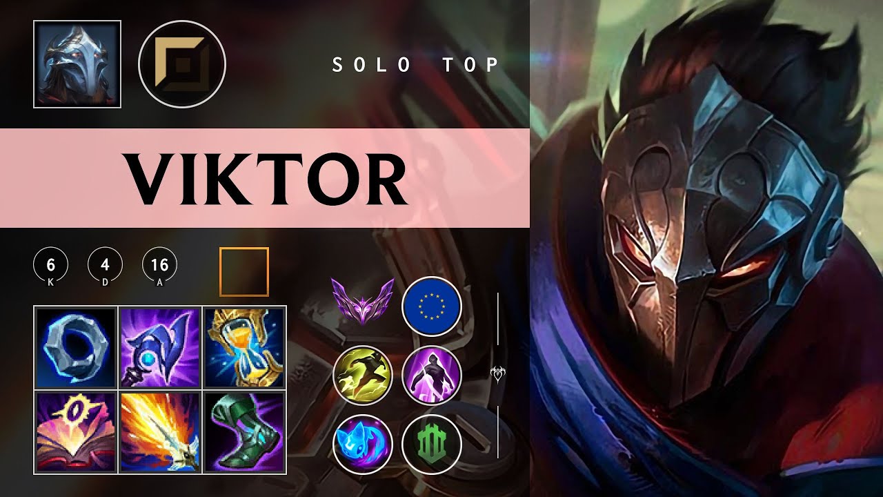Viktor Top vs Riven - EUW Master Patch 26.02