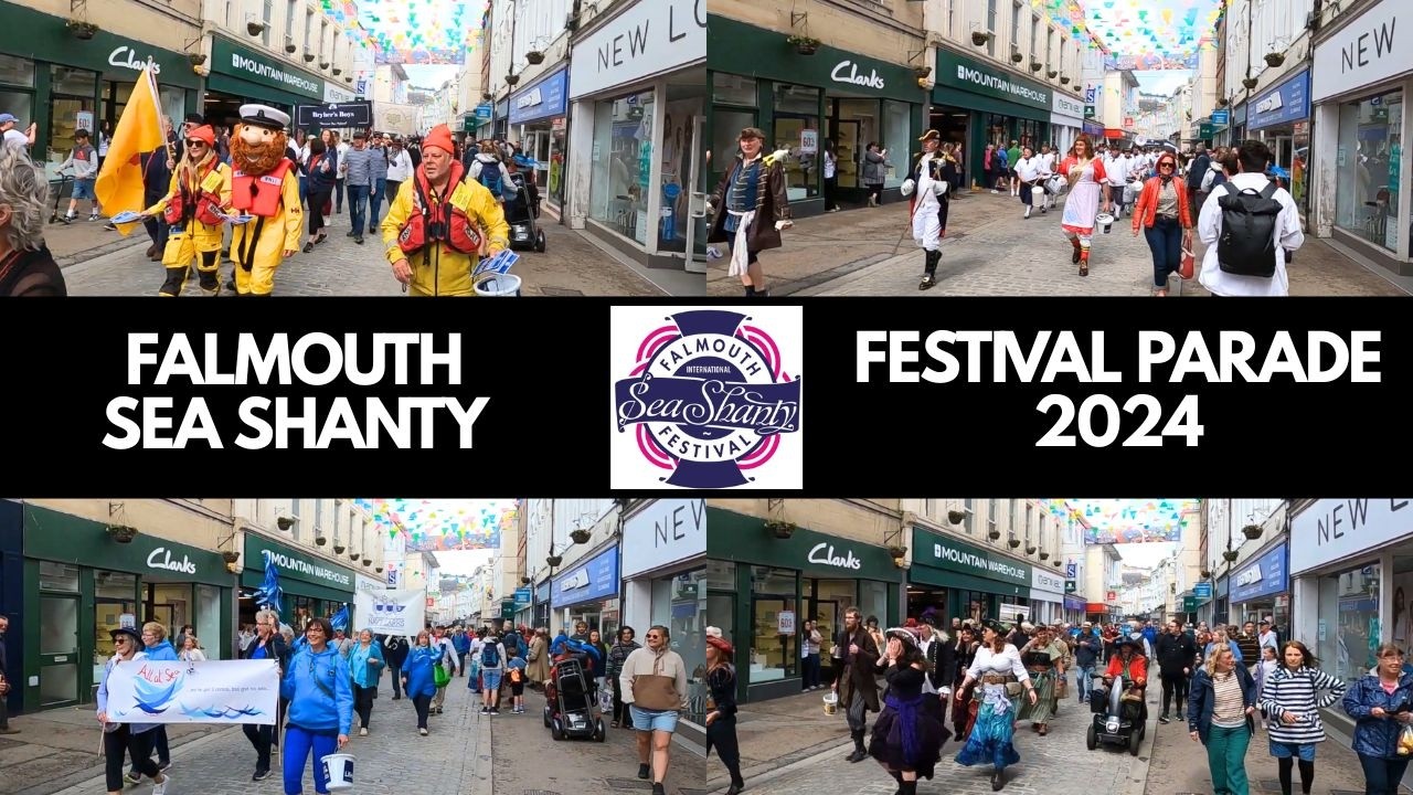 Falmouth Sea Shanty Festival 2024 Parade