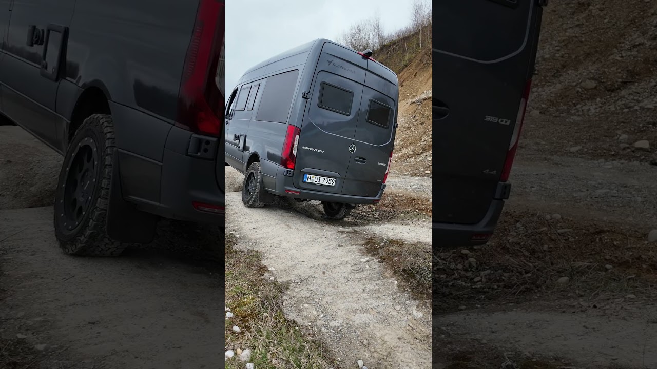 Ins Gel&auml;nde mit dem Camper - Beim Offroadtraining in Biberach lernt man wie es geht!