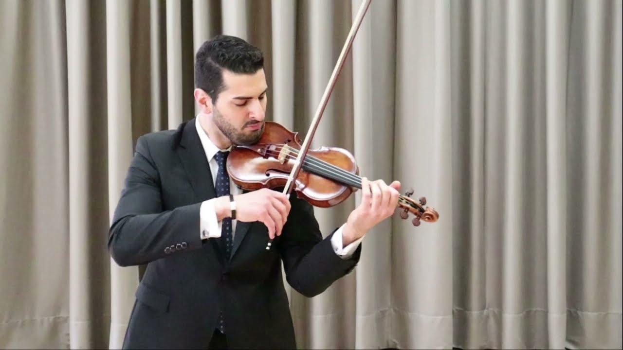 Paganini Caprice No. 2 in B minor for solo violin | Alican Süner