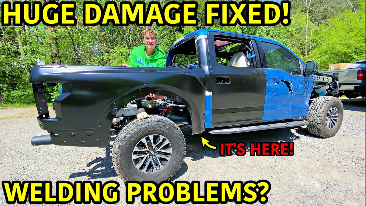 Rebuilding A Wrecked 2019 Ford Raptor Part 6