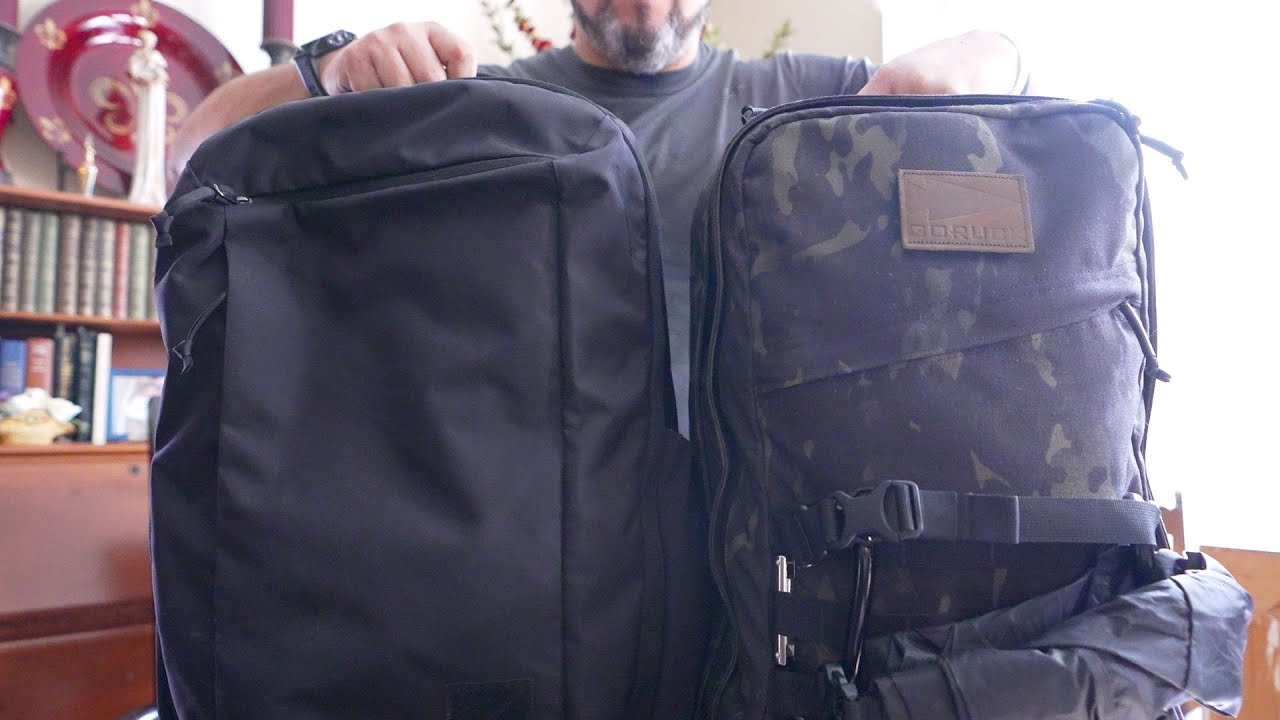 EverGoods CTB35 vs GoRuck GR2 34L Quick Look