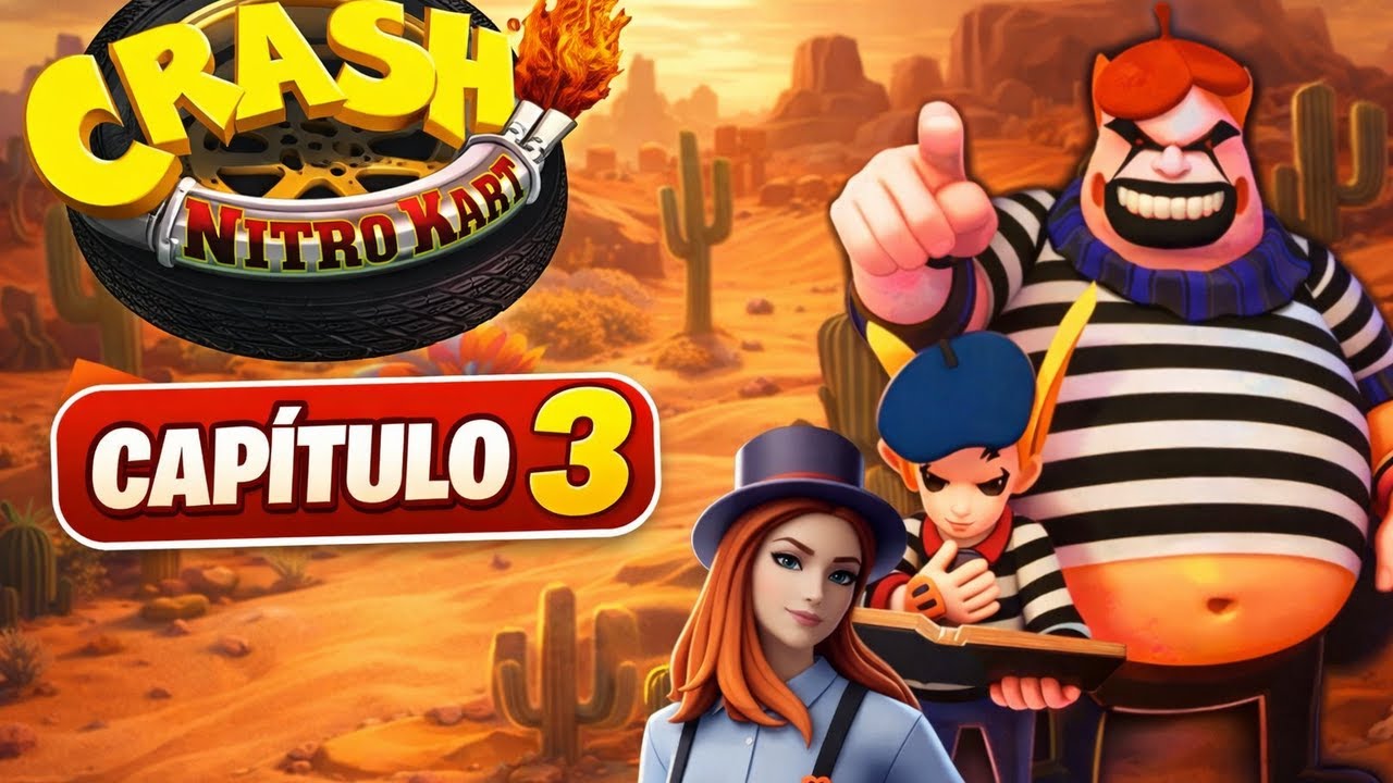 Crash Nitro Kart Juegos de PS2 Hermanos Mimosos  - Capitulo 3