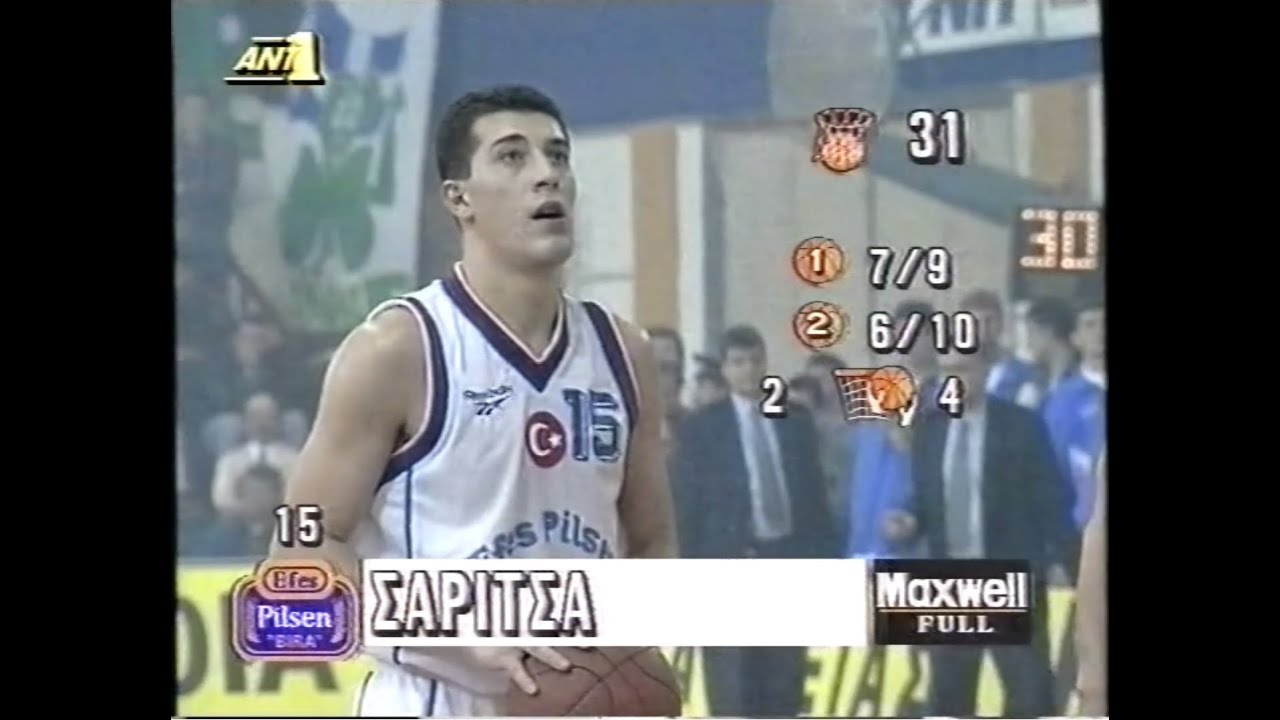 #EfesPilsenClassics | Euroleague 1993 - 1994 Panathinaikos 67-82 Efes Pilsen (25/11/1993) Full Match