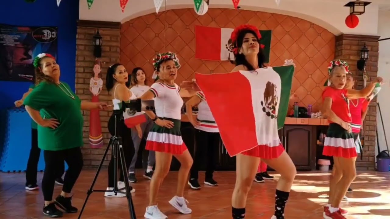 Zumba fitness Gisella 💞/ mix/ soy mexicano/ México en la piel 