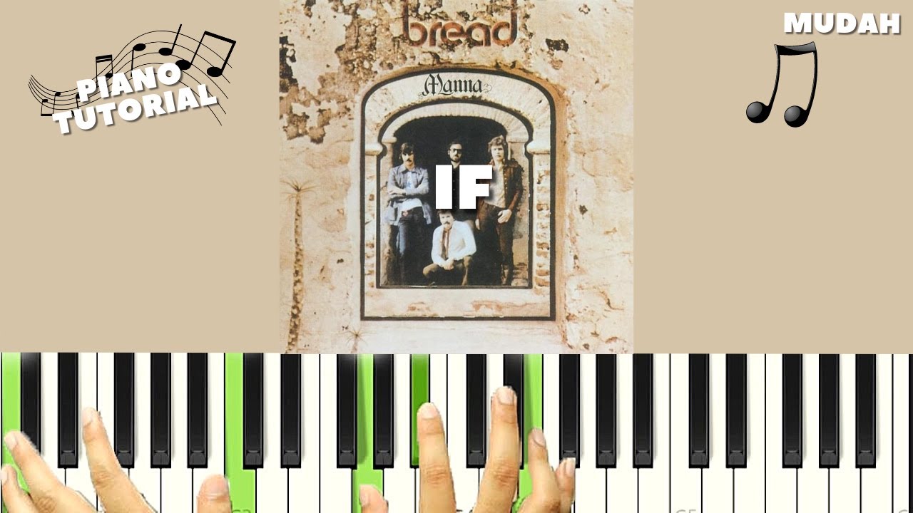 Bread - If | PIANO Tutorial ( W/ Virtual Piano)