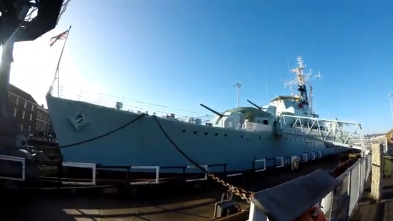 HMS Cavalier Walk Through Tour 2018 | Chatham Historic Dockyard | 4k