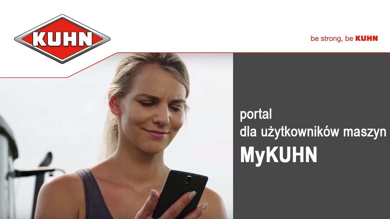 MyKUHN - nowy portal dla użytkownik&oacute;w maszyn KUHN