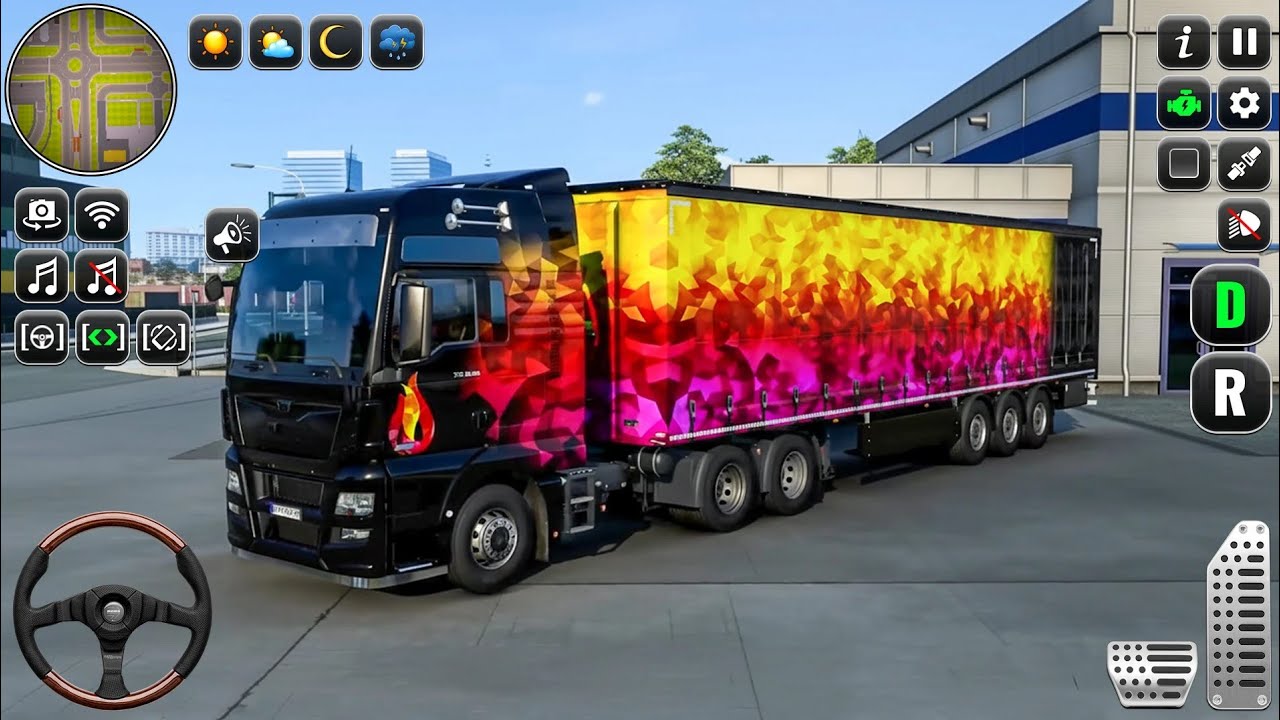 Truck Transport Openworld Game Mobile games Gameplay android car games offline android games 