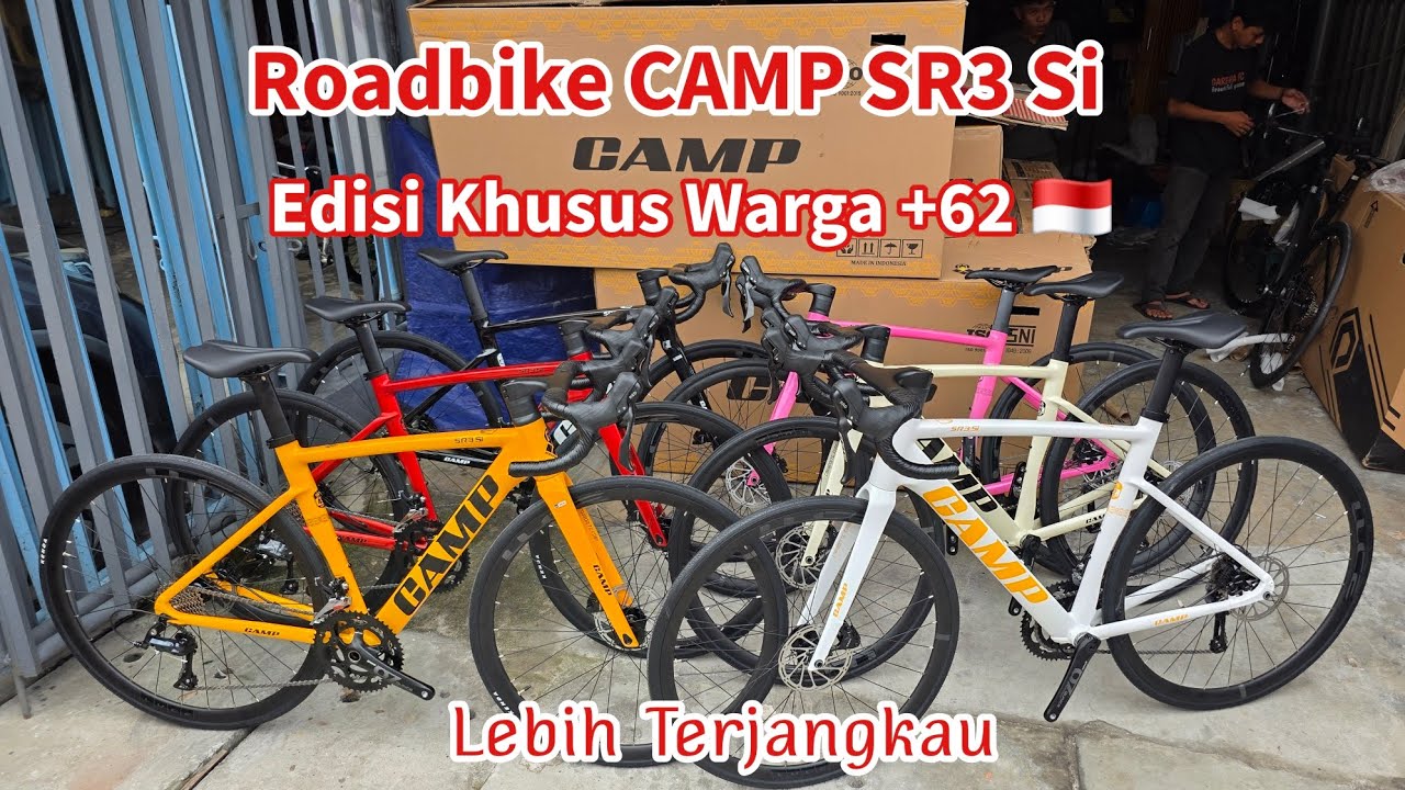 Roadbike CAMP SR3 Si Special Edition Indonesia