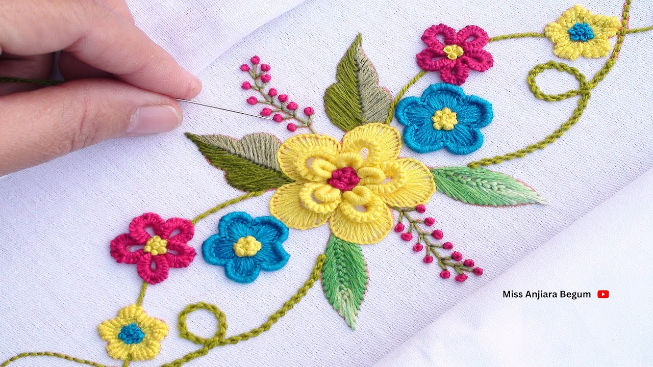 Beginner-Friendly Floral Border Embroidery: Tips and Tricks for Stunning Designs