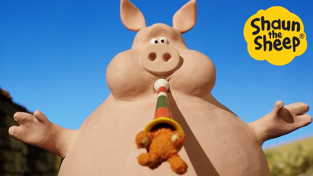 Shaun the Sheep 🐑 BIG PIG! - Cartoons for Kids 🐑 Full Episodes Compilation [1 hour]