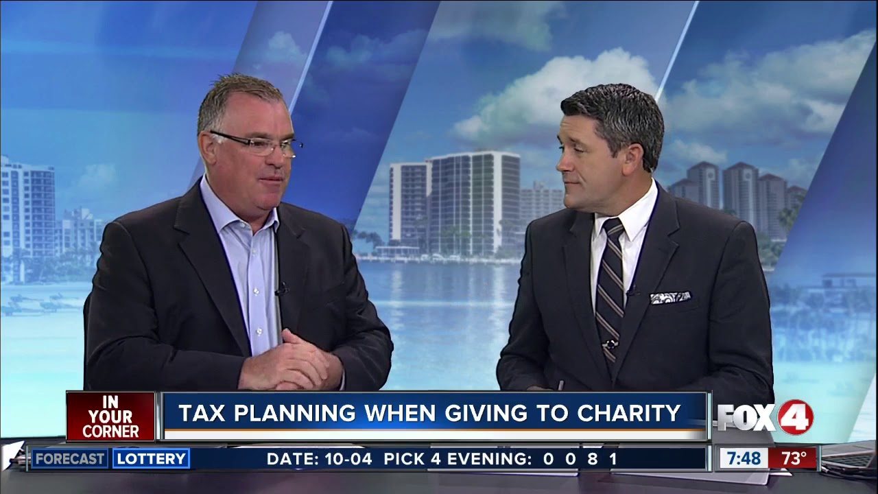 Tax planning when giving to charity