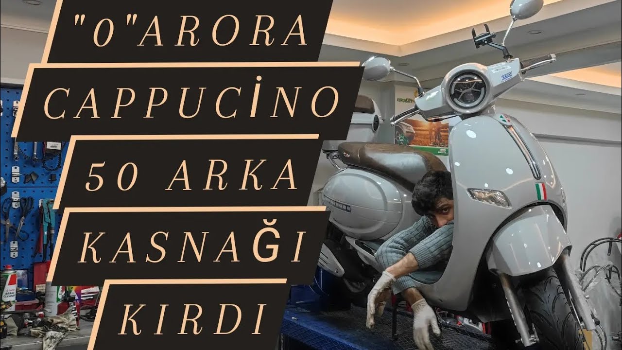 CAPPUCİNO 50 TİTREŞİM SORUNU VE LASTİK DEĞİŞİMİ