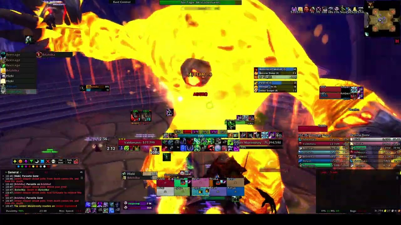 EPIC First kill | Amber-Sheper Un`sok | 10 HM - Ukrainian guild 