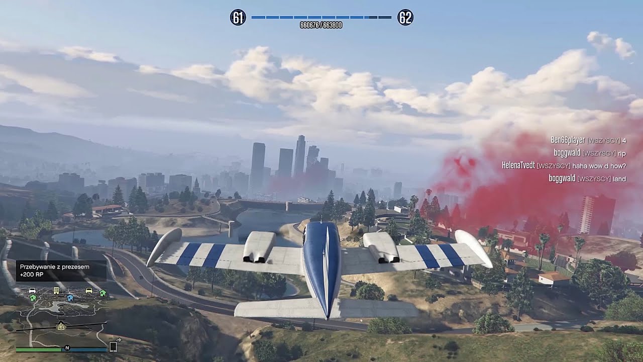 GTA Online - Prezes w wodzie i powietrzu