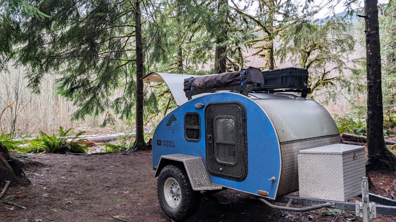Another Rainy (But Still AWESOME) Winter Camping Trip