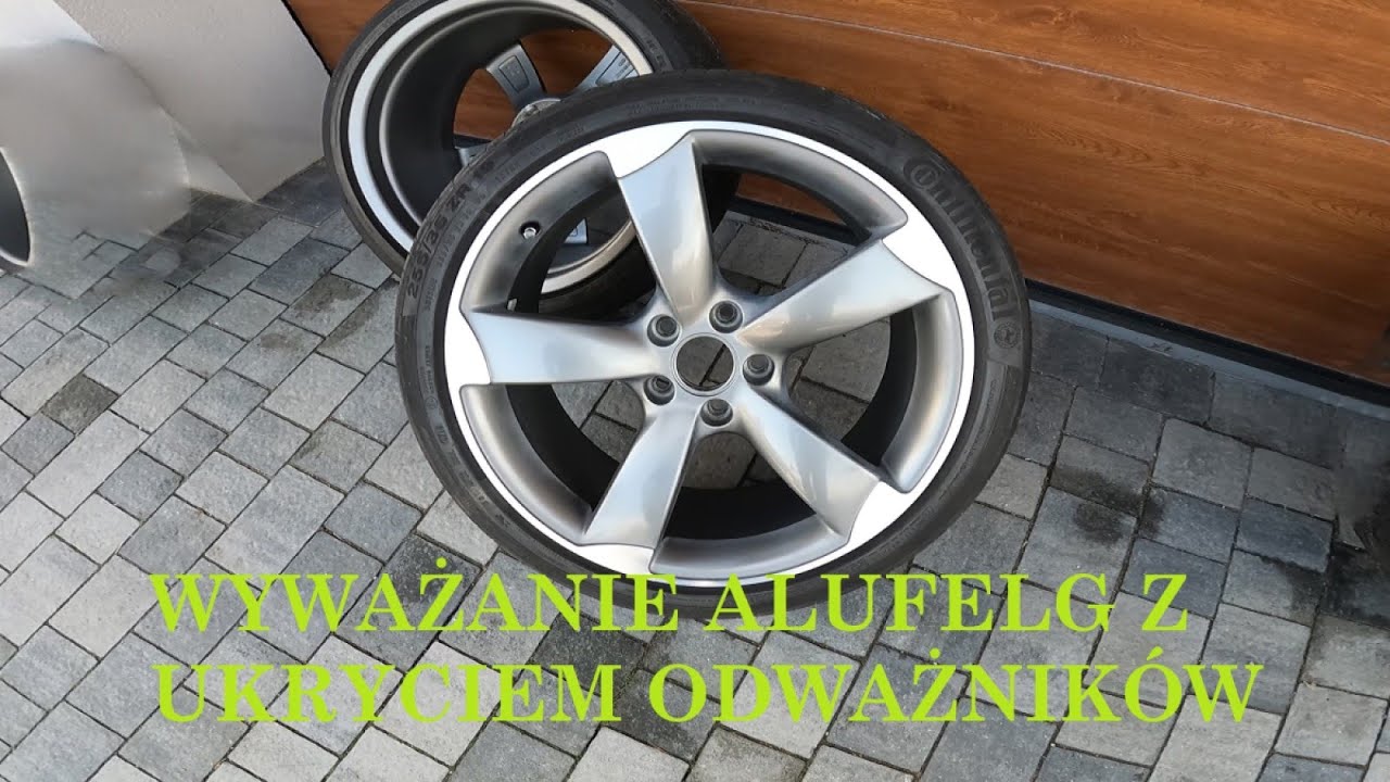 Wyważanie kół z ukryciem odważników. Wheel balancing with hidden wheiths. #końskie #świętokrzyskie