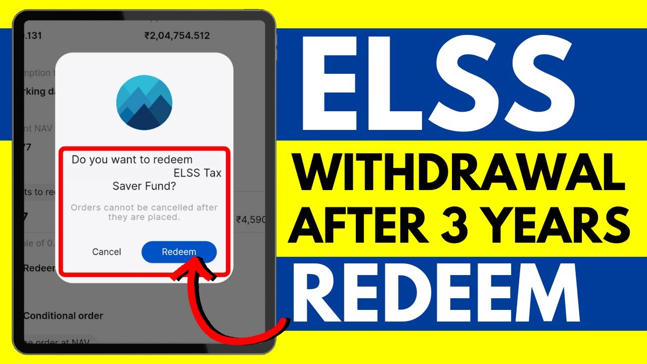 ELSS Mutual Fund Se Paise Kaise Nikale | Elss Fund Redeem Process After 3 Years