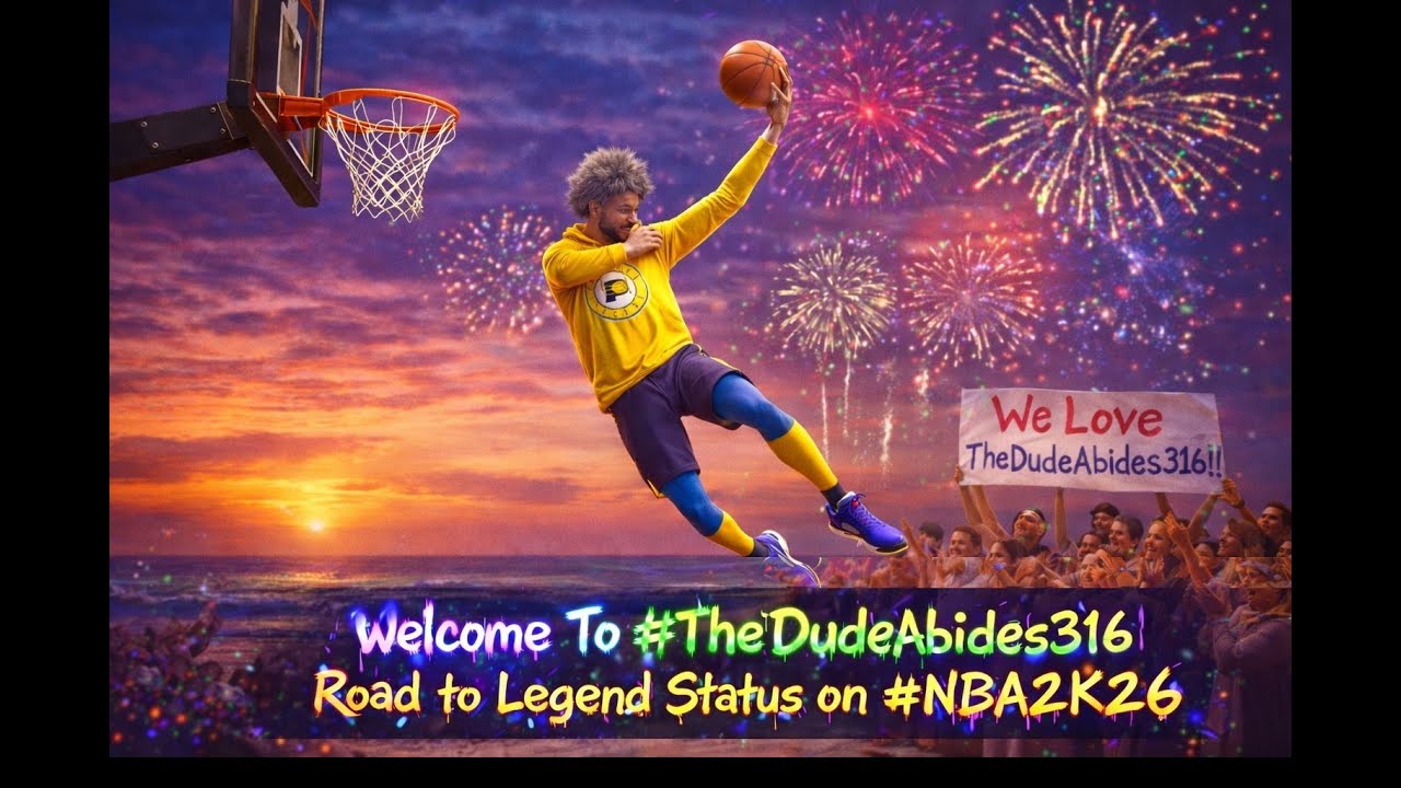 Welcome to #TheDudeAbides316 Road to Legend Status on #NBA2k26