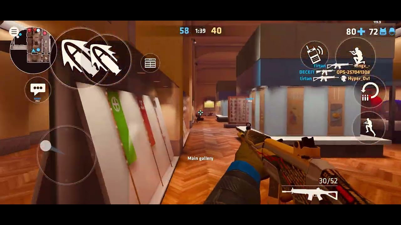 Critical Ops Gameplay/ iPhone 17 (base model)/ 120 fps