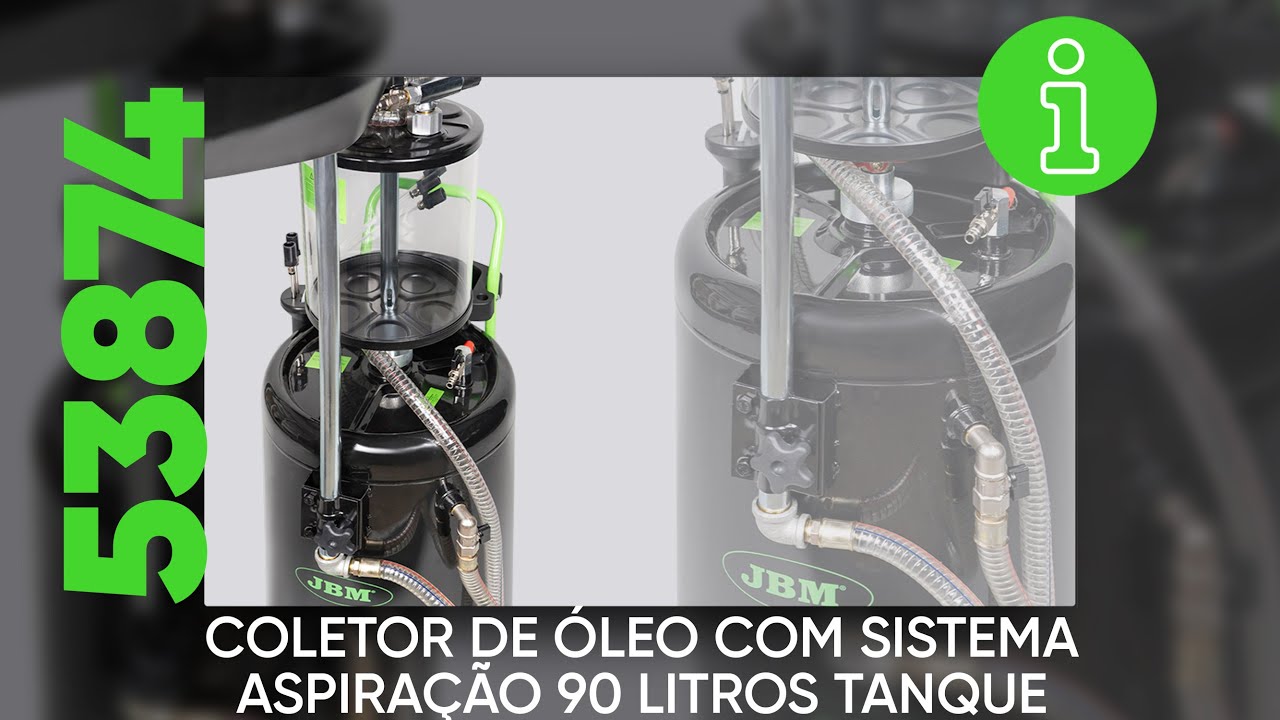 COMO MONTAR O COLETOR DE ÓLEO 90L ref.53874 fácil e rápido